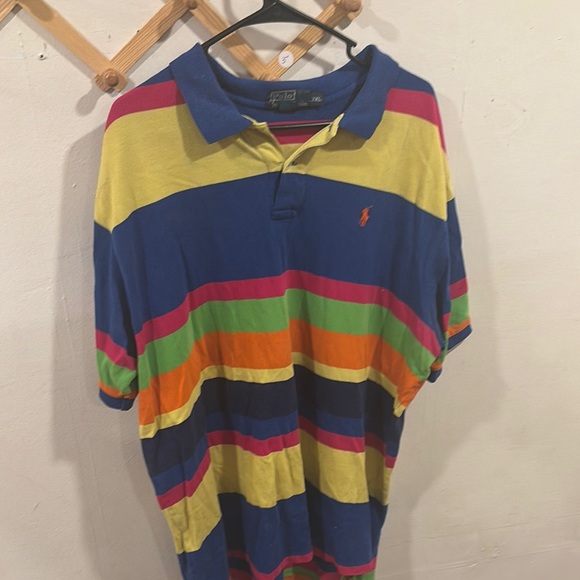 Polo by Ralph Lauren Multicolor Striped Shirt - Picture 1 of 2